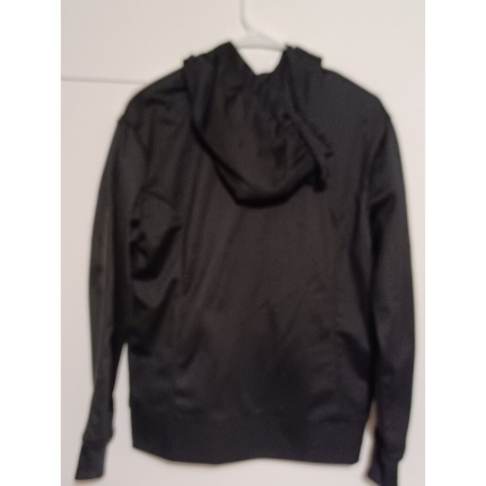 Vintage Old Navy Athletic Hoodie Sweatshirt Black/White Size Medium - Picture 4 of 4